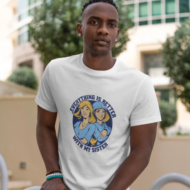 Sisters Illustration T-Shirt (Von Creator hochgeladen)