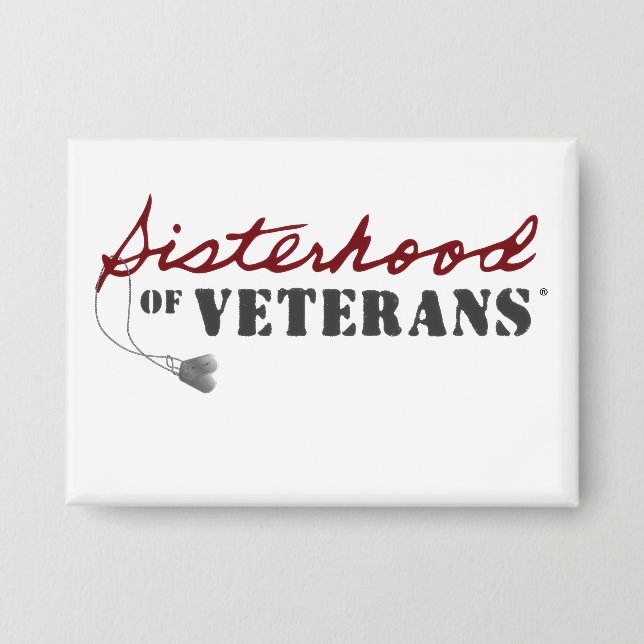 Sisters of Veterans Military Pride Design Button (Vorderseite)