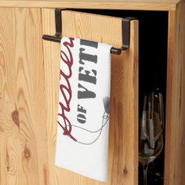 Sisters of Veterans Military Pride Design Geschirrtuch