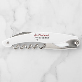 Sisters of Veterans Military Pride Design Kellnermesser