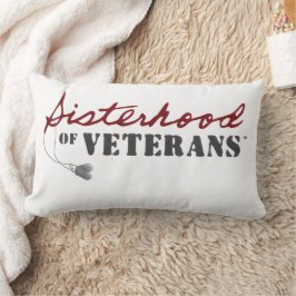 Sisters of Veterans Military Pride Design Lendenkissen