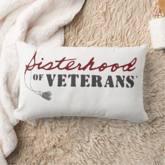 Sisters of Veterans Military Pride Design Lendenkissen