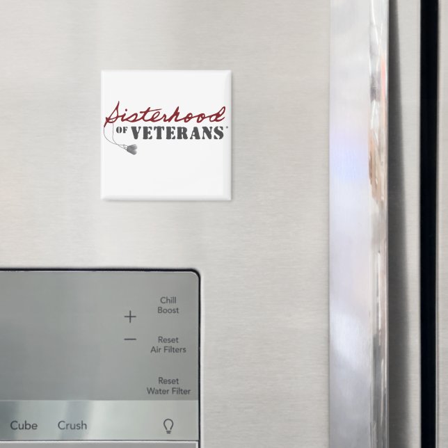 Sisters of Veterans Military Pride Design Magnet (In Situ (Kühlschrank))