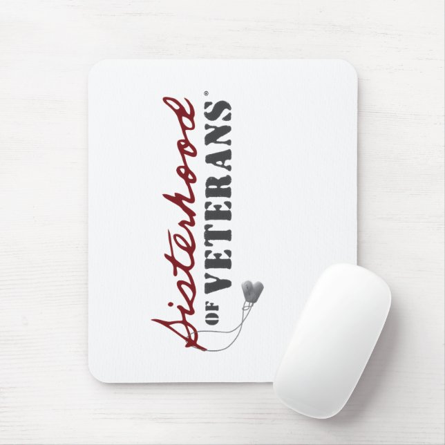 Sisters of Veterans Military Pride Design Mousepad (Mit Mouse)