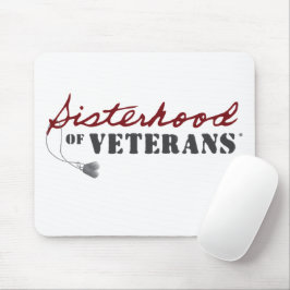 Sisters of Veterans Military Pride Design Mousepad
