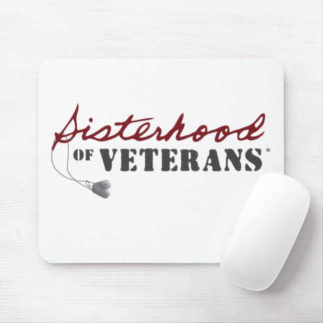 Sisters of Veterans Military Pride Design Mousepad (Mit Mouse)
