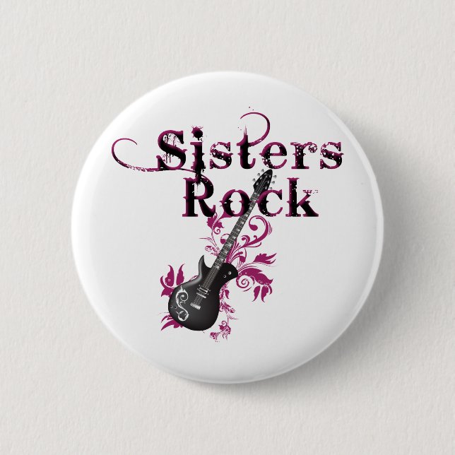 Sisters Rock Button (Vorderseite)
