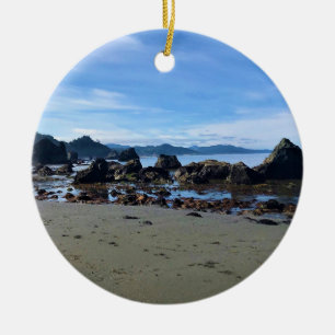 Sisters Rock State Park Oregon Coast Keramik Ornament