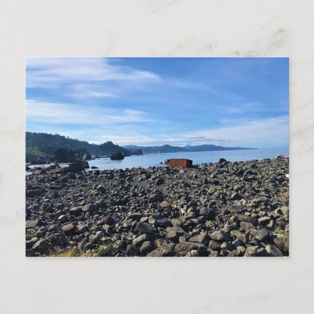 Sisters Rock State Park Oregon Coast Postkarte (Vorderseite)