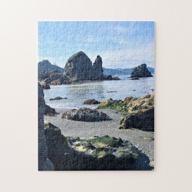 Sisters Rock State Park Oregon Coast Puzzle (Vertikal)
