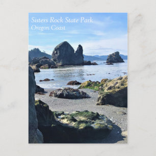 Sisters Rock State Park, Oregon-Küste Postkarte