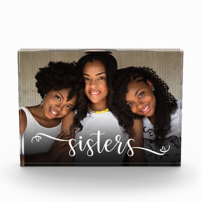 Sisters Script Foto Block (Vorderseite)