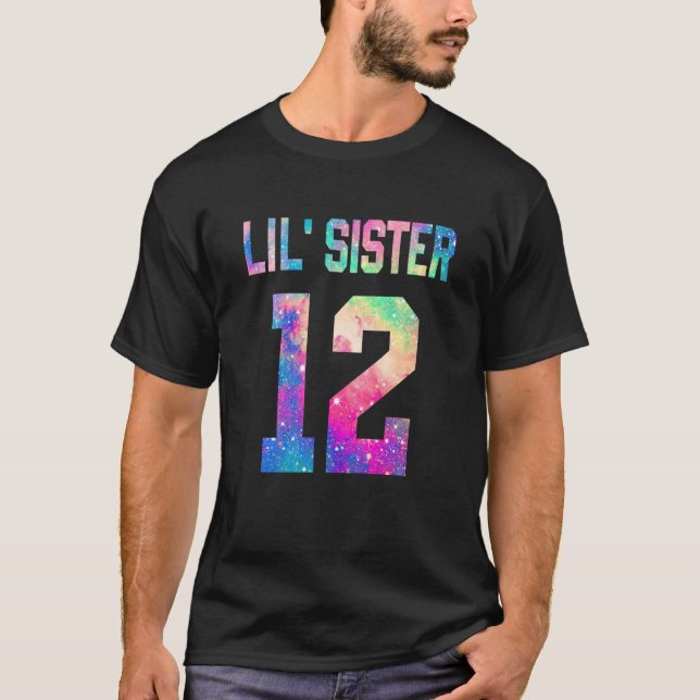 Sisters Shirt Lil Sister 20 für Frauen und Mädchen (Vorderseite)