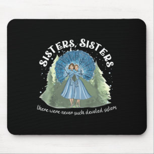 Sisters White Christmas Movie 1954 Xmas Snow Holid Mousepad