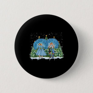 Sisters White Christmas Movie 1954 Xmas Snow Pajam Button