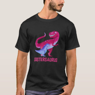 Sistersaurus Niedlich AMA Saurus Dinosaurier Mutte T-Shirt