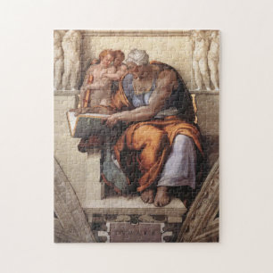 Sistine Chapel Ceiling: Cumaean Sibyl Michelangelo Puzzle
