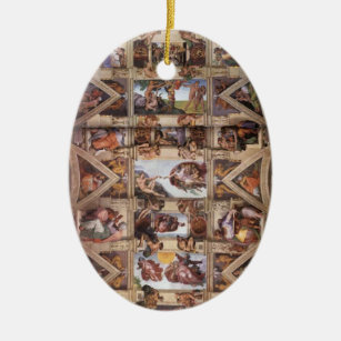 Sistine Kapellen-Decke Keramikornament