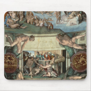 Sistine Kapellen-Decke Mousepad