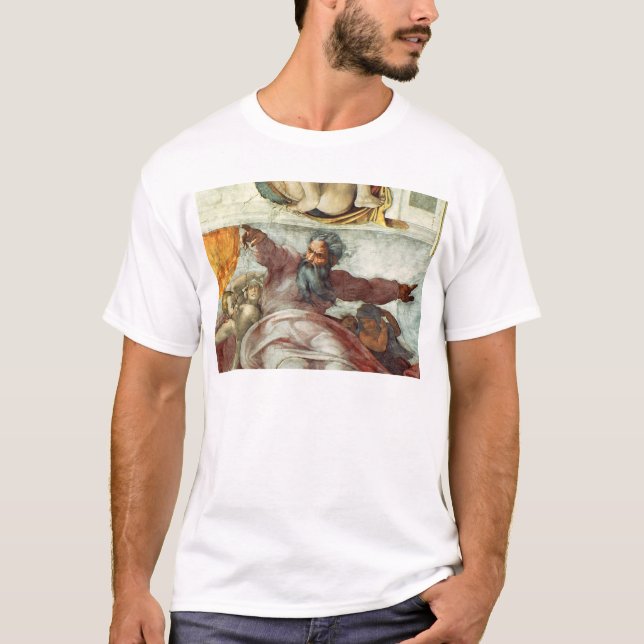 Sistine Kapellen-Decke T-Shirt (Vorderseite)