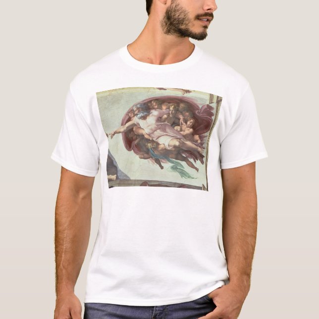 Sistine Kapellen-Decke T-Shirt (Vorderseite)