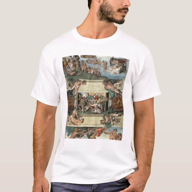 Sistine Kapellen-Decke T-Shirt (Vorderseite)