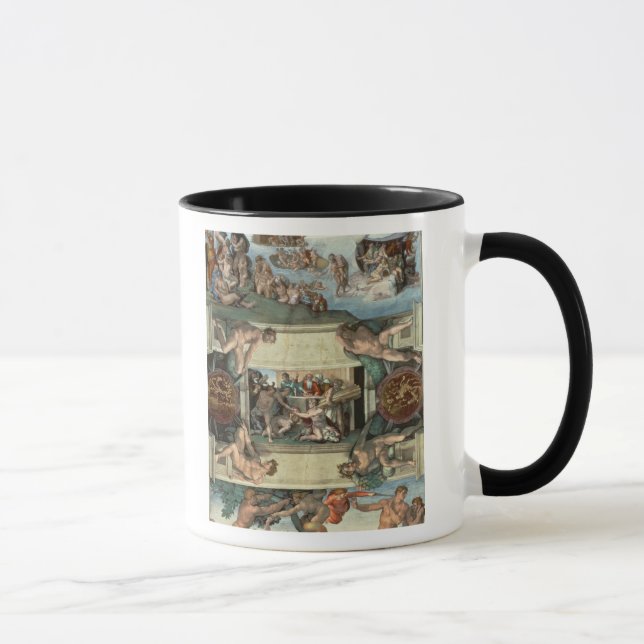 Sistine Kapellen-Decke Tasse (Rechts)
