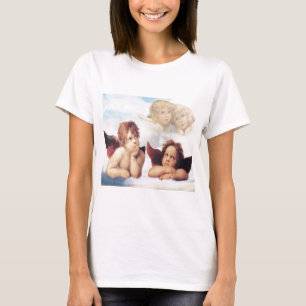 Sistine Madonna 2 Engel durch RAPHAEL T-Shirt