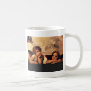 Sistine Madonna 2 Engel durch RAPHAEL Tasse