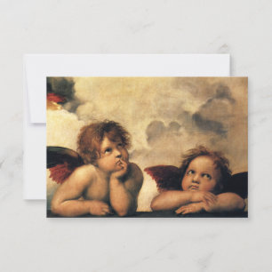 Sistine Madonna del Sasso RSVP Karte