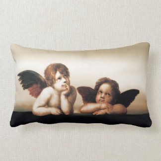 Sistine Madonna Engel-Denken Lendenkissen