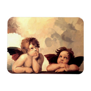 Sistine Madonna Engel Raffaelo Sanzio Magnet