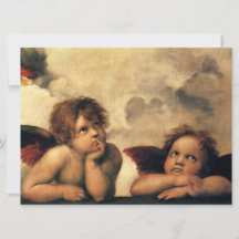 Sistine Madonna Engel von Raphael Hochzeit
