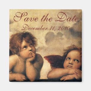 Sistine Madonna Engel von Raphael Hochzeit Magnet