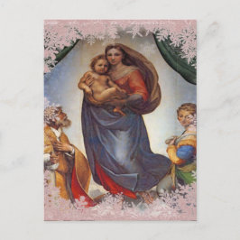 Sistine Madonna Holiday Feiertagspostkarte