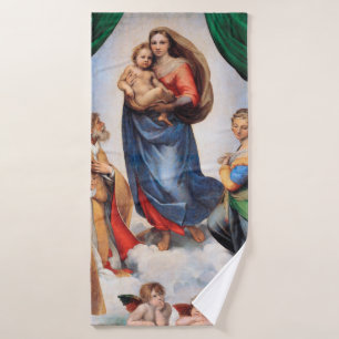 Sistine Madonna, Raphael Badehandtuch