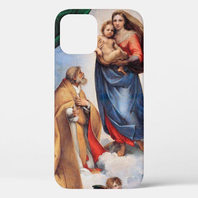 Sistine Madonna, Raphael Case-Mate iPhone Hülle (Rückseite)