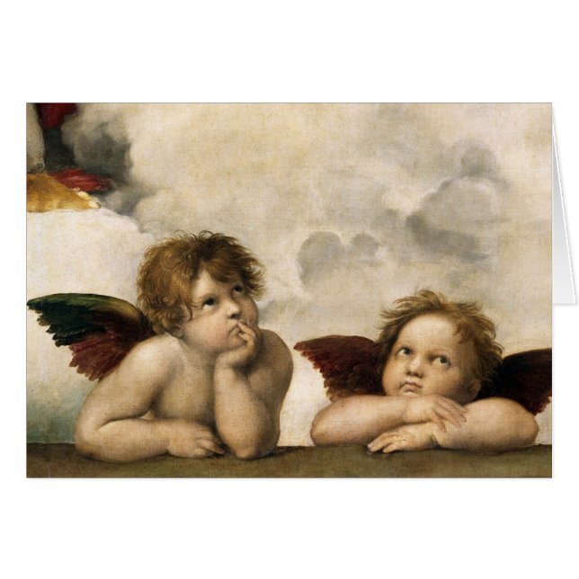 Sistine Madonna Sonderkommando, RAPHAEL (Vorderseite (Horizontal))