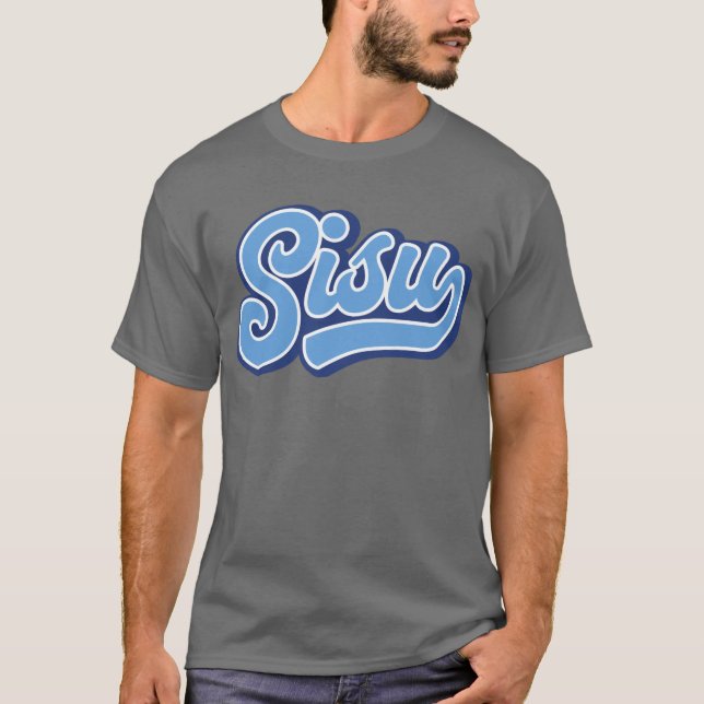 Sisu, Finnischer Stolz, Finnland, T - Shirt (Vorderseite)