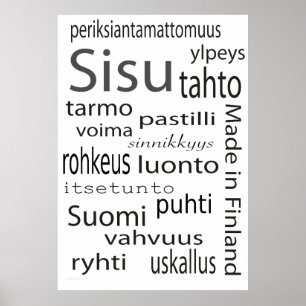Sisu juliste - Plakat