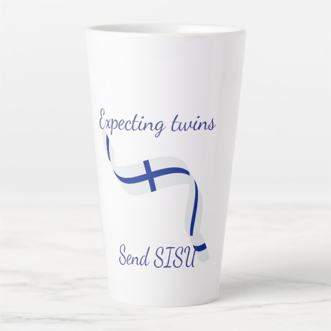 SISU Latte Tasse für die Erwartung von Eltern (Vorderseite)