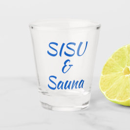 SISU & Sauna Finnischer Shot Glass (Set 2) Schnapsglas