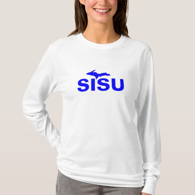 SISU übersteigt ~ Beschaffenheit u. Geist der T-Shirt (Vorderseite)