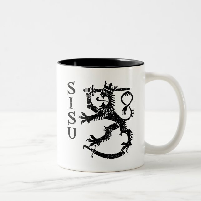 SISU ZWEIFARBIGE TASSE (Rechts)