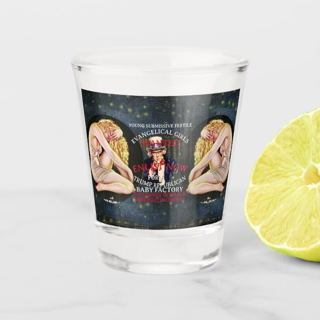 SISUL Pissed Shampoo Flasche 50. WIEDERSEHEN Schnapsglas (Vorderseite)