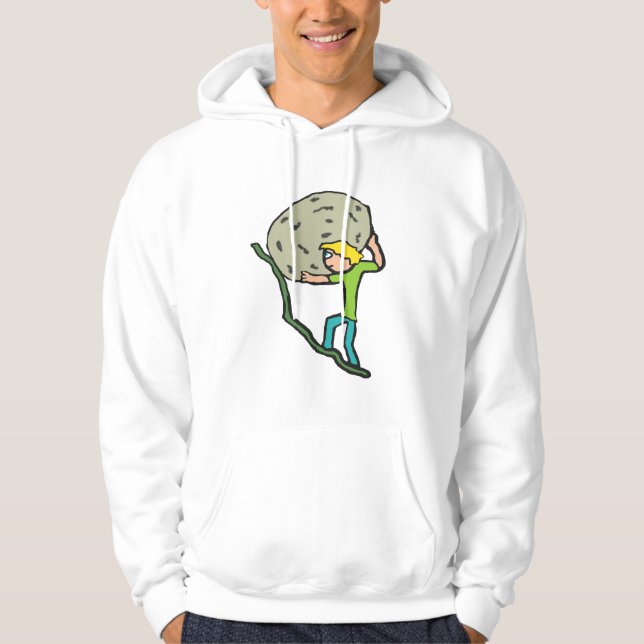 Sisyphus Hoodie (Vorderseite)
