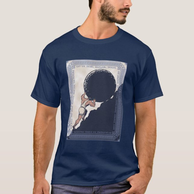 Sisyphus Mundane Rock T-Shirt (Vorderseite)