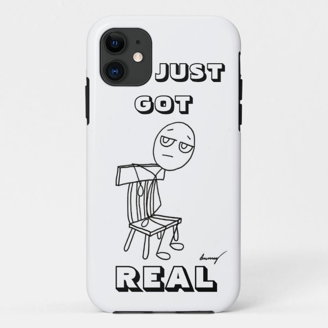 SIT NUR GOT REAL iPhone 5 Fall Case-Mate iPhone Hülle (Rückseite)