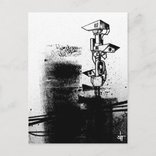 SIT "Überwachung" Postkarte