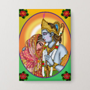 Sita Ram Knopf Button
